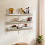 Hanah Home Estantería de Pared Cm-068-B en Color Topo